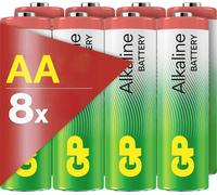 GP AA Batterie GP Alkaline 1,5V 8 Stück Pile LR6 (AA) 1.5 V 8 pc(s)