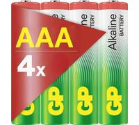 GP AAA Batterie GP Alkaline 1,5V 4 Stück Pile LR3 (AAA) 1.5 V 4 pc(s)