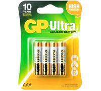 GP AAA x4 Ultra Alkaline Piles