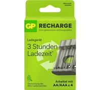 GP Akku Ladegerät USB Chargeur de piles rondes LR6 (AA), LR03 (AAA)