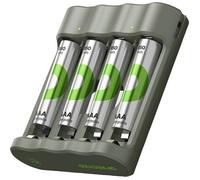 GP B441 Chargeur de piles rondes NiMH LR03 (AAA), LR6 (AA)