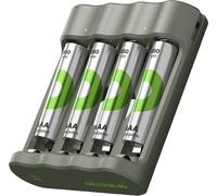 GP Batteries Chargeur de piles B441 ReCyko – USB – NiMH AA/AAA (LR6/LR03)