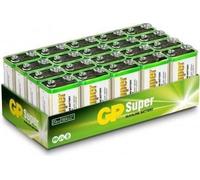 GP Batterien Super Alkaline 1604A/6LF22 Batterie de jetable 9V Alkaline