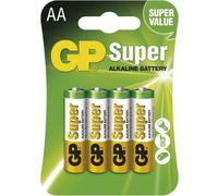 GP Batteries 03015AC4 1x4 GP Super Alkaline 1,5V AA Mignon LR06 03015AC4