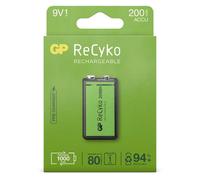 Pile rechargeable GP Recyko+ 9V 200 mAh