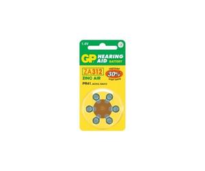 GP Batteries Hearing Aid ZA312