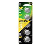 G & P Naturarznei – Pile bouton CR2450 – Lithium 3 V – 5 pièces