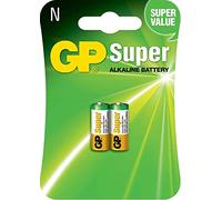 GP Batteries LR1 N KN MN9100 E90 4001 AM5 910A Lot de 2 piles bouton alcaline Idéal pour horloges, calculatrices et alarmes de canne à pêche 1,5 V