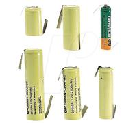 GP Batteries NiMH rechargeable batteries AAA 1000 mAh Accu 4-pack action Hybrides nickel-métal (NiMH) 1000mAh 1.2V batterie rechargeable - Batteries rechargeables (1000 mAh, Hybrides nickel-métal (NiMH), 1,2 V, 4 pièce(s))