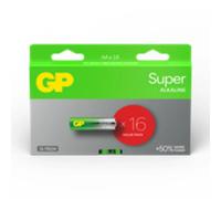 GP Batteries Piles alcalines Super AA (LR6) 16 pièces