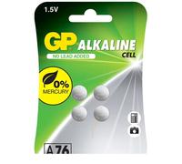 GP Batteries – Piles A76/LR44 – Alcaline 1,5V – 4 piles