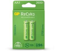 Gp Batteries Pile Rechargeable Lr06 Recyko 2 Unités