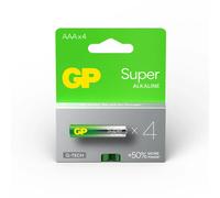 Gp Batteries Piles Alcalines Aaa Lr03 4und 4 Unités