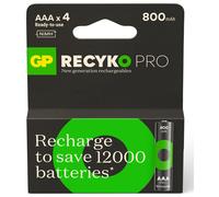 GP ReCyko Pro Pile rechargeable LR3 (AAA) NiMH 800 mAh 1.2 V 4 pc(s)