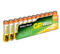 GP Batteries Ultra Alkaline 1,5 V AAA Pile Alcaline (1,5 V) Cylindrique Blanc Jaune