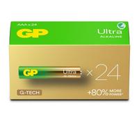 GP Batteries Piles alcalines Ultra AAA (LR03) 24 pièces