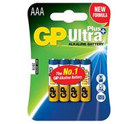 4 piles alcalines AAA Ultra Plus GP
