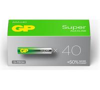 GP Battery 1x40 GP Super Alkaline AAA Micro Batterien PET Box 03024AETA-B40 (03024AETA-B40)