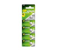 GP Battery LR54 (189) Pile Alcaline, 10 Pièces - Compatible LR1130 | Durable et sans mercure, pile bouton 1,5 V, pour boîtes à musique, calculatrices, balances et plus encore