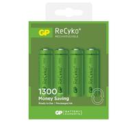 GP Blister de 4 piles rechargeables AA 1300 mAh NiMH