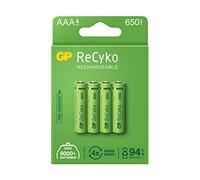 GP EkoPower pour piles rechargeables-Téléphone sans fil (Ni-Mh AAA-650 mAh pack) de 4