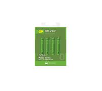 GP Blister de 4 piles rechargeables AAA EkoPower