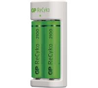 GP Chargeur de batterie Eco E211 + 2× AA ReCyko 2000, B51214