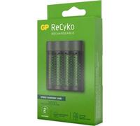 GP Chargeur de batterie USB M451 incl. 4 x RECYKO AA 2600 mAh | ✅ Livraison gratuite à partir de 100 €