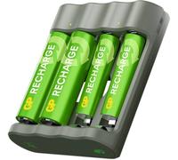 GP Chargeur de bloc de batterie NiMH LR03 (AAA), LR6 (AA)