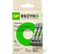 Gp - Chargeur De Piles B441 + 4 Aaa 850mah
