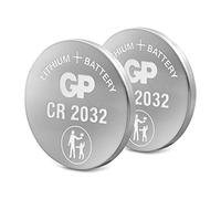 GP CR2032 C2 Lithium pile de pièces de monnaie (3V), 2-pack (blister de 2 parties)