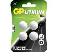 GP CR2032 CR2032 GP Pile bouton au lithium CR2032, blister 4