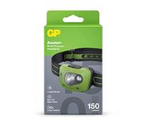 GP Discovery CH43 Lampe Frontale LED 150 Lumens Rechargeable AAA IPX4 3 Piles