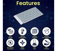 Gp-Extreme 12w/M·K Heat Sink Combo-Heat Sink Combo (Grey,80 Mm,40 Mm,0.5 Mm).[E857]