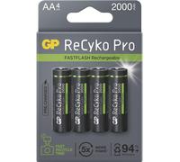 GP Flash photo rechargeable ReCyko Pro AA (HR6), 4 pièces, B2420