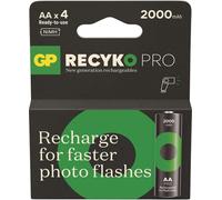 GP Piles Rechargeables AA Pro PhotoFlash 2000mAh