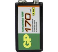 GP GPIND17R9HC1 Pile rechargeable 6LR61 (9V) NiMH 170 mAh 9.6 V 1 pc(s)