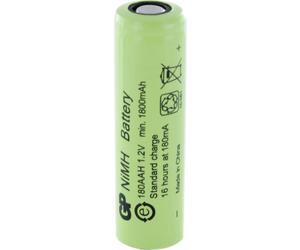 GP GPIND180AAHB Pile rechargeable LR6 (AA) NiMH 1800 mAh 1.2 V 1 pc(s)