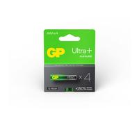GP GPPCA24UP178 GP Ultra Plus Alcaline AAA 4's Simple Crochet Papier Boite