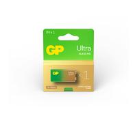 GP GPPVA9VAU143 GP Ultra Alcaline 9V 1's Simple Crochet Papier Boite