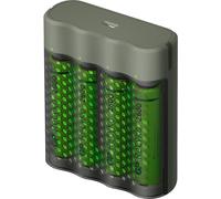 GP GPRCKCHM451U462 Chargeur de piles rondes NiMH LR03 (AAA), LR6 (AA)