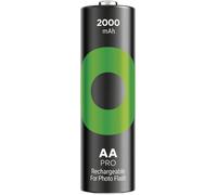 G & P Naturarznei Piles rechargeables Pro PhotoFlash AA 2000 mAh 4 pièces