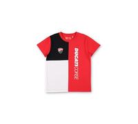 GP GRUPPO PRITELLI T-Shirt Enfant Ducati Corse (Rouge et Blanc) (FR/ES, Âge, 4 Ans, 6 Ans, Taille Normale, Multicolore)