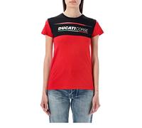 GP GRUPPO PRITELLI T-Shirt Femme Ducati Corse Bicolor Officiel MotoGP - Rouge - S