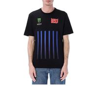GP GRUPPO PRITELLI T-Shirt Homme Fabio Quartararo Energy - Logos et Bandes Verticales-S