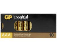 GP Industrial GP LR03 Lot de 10 Piles alcalines AAA pour Usage Industriel 1,5 V