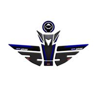 GP Kompozit Bande autocollante pour réservoir MT-25/MT-3 2015-2019 - Noir/bleu foncé