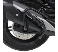 GP Kompozit Barre de protection d'échappement noire compatible avec Honda Forza 250 / Forza 300 / Forza 350 / NSS300 / NSS350 2018-2023