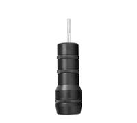 GP Kompozit Curseur d'échappement compatible Africa Twin CRF1000L 2016-2019, noir
