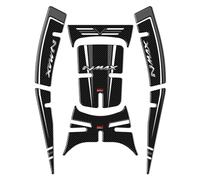 GP Kompozit Ensemble de protège-réservoir compatibles NMAX 125-155 2021-2022, gris